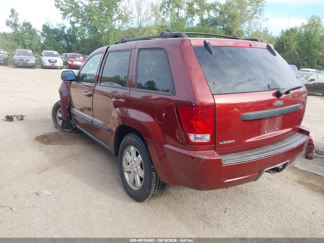 2008 Jeep Grand Cherokee Laredo მანქანა იყიდება აუქციონზე, vin: 1J8GS48K08C184543, აუქციონის ნომერი: 46153492