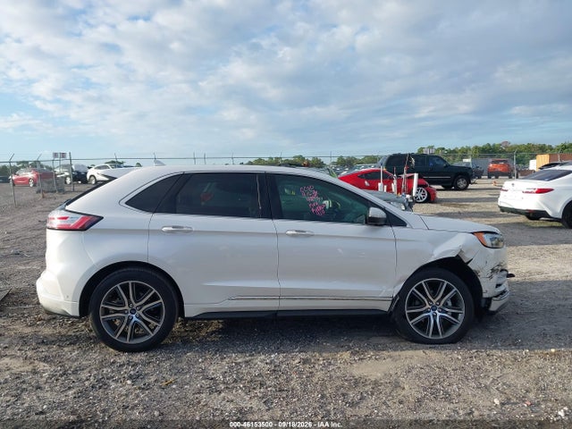 2019 Ford Edge Titanium მანქანა იყიდება აუქციონზე, vin: 2FMPK3K93KBB34245, აუქციონის ნომერი: 46153500