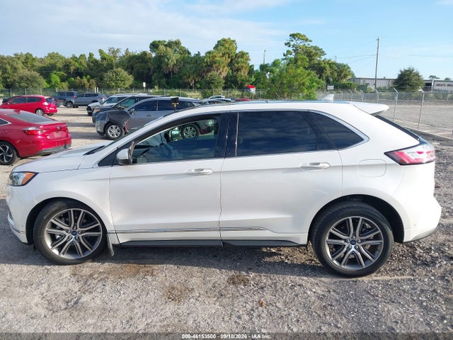 2019 Ford Edge Titanium მანქანა იყიდება აუქციონზე, vin: 2FMPK3K93KBB34245, აუქციონის ნომერი: 46153500