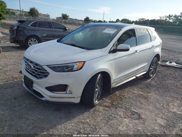 2019 Ford Edge Titanium მანქანა იყიდება აუქციონზე, vin: 2FMPK3K93KBB34245, აუქციონის ნომერი: 46153500