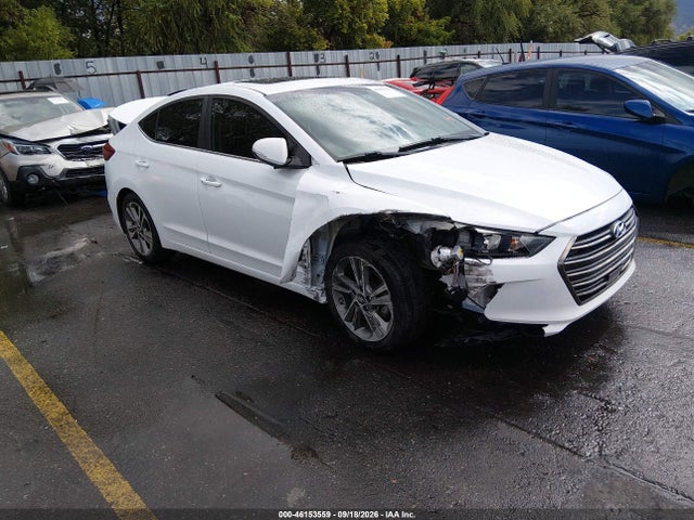 Auction sale of the 2018 Hyundai Elantra Limited, vin: 5NPD84LF2JH217801, lot number: 46153559