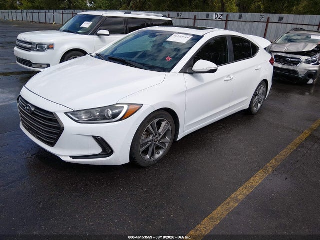 Aukcja sprzedaży 2018 Hyundai Elantra Limited, vin: 5NPD84LF2JH217801, numer aukcji: 46153559