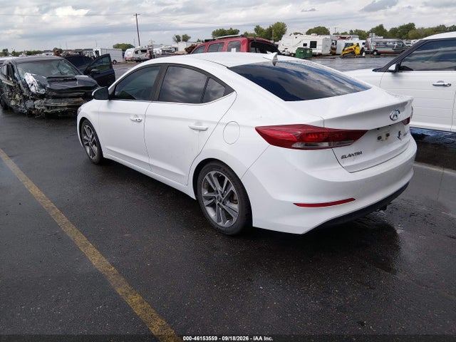 Aukcja sprzedaży 2018 Hyundai Elantra Limited, vin: 5NPD84LF2JH217801, numer aukcji: 46153559