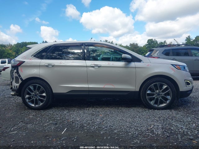 2015 Ford Edge Titanium მანქანა იყიდება აუქციონზე, vin: 2FMTK4K87FBB88178, აუქციონის ნომერი: 46153562