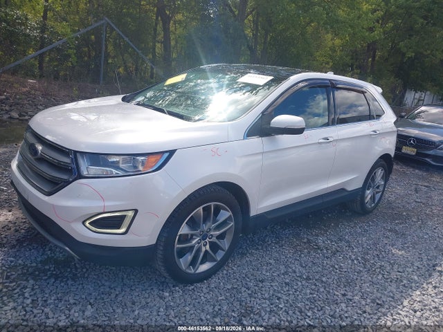 2015 Ford Edge Titanium მანქანა იყიდება აუქციონზე, vin: 2FMTK4K87FBB88178, აუქციონის ნომერი: 46153562