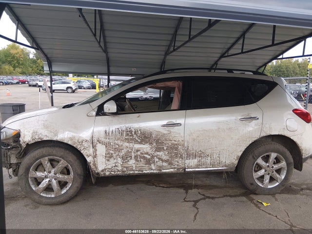 Продажа на аукционе авто 2009 Nissan Murano Sl, vin: JN8AZ18W59W152928, номер лота: 46153628