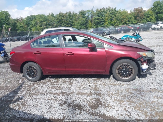 46153662 :رقم المزاد ، 2HGFB2F58DH511915 vin ، 2013 Honda Civic Lx مزاد بيع