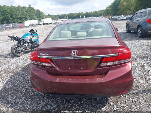46153662 :رقم المزاد ، 2HGFB2F58DH511915 vin ، 2013 Honda Civic Lx مزاد بيع