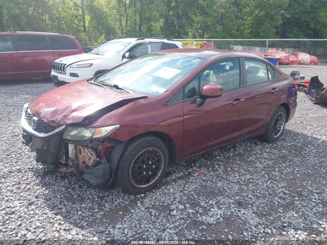 46153662 :رقم المزاد ، 2HGFB2F58DH511915 vin ، 2013 Honda Civic Lx مزاد بيع