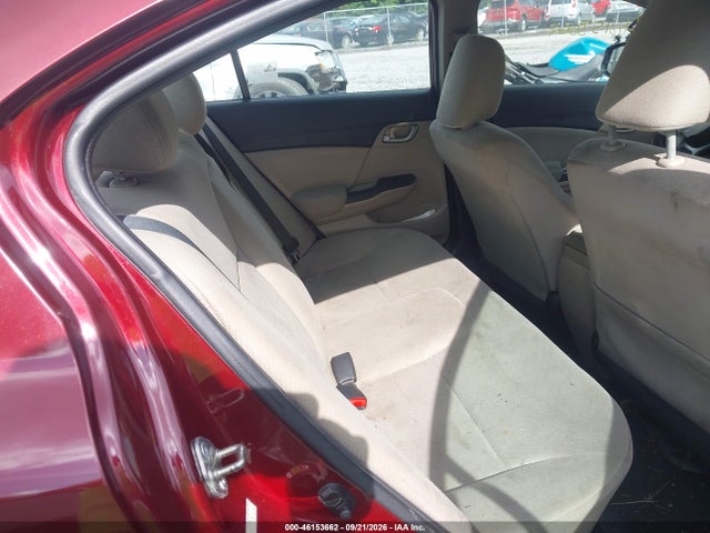 46153662 :رقم المزاد ، 2HGFB2F58DH511915 vin ، 2013 Honda Civic Lx مزاد بيع