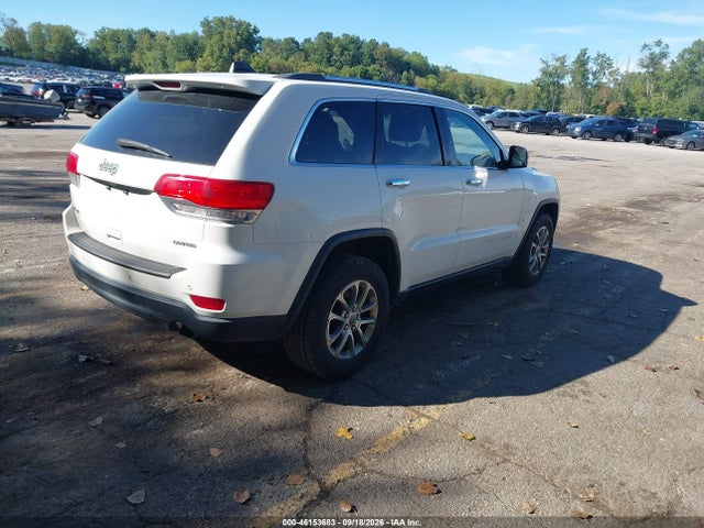 Продаж на аукціоні авто 2015 Jeep Grand Cherokee Limited, vin: 1C4RJFBG8FC161852, номер лоту: 46153683