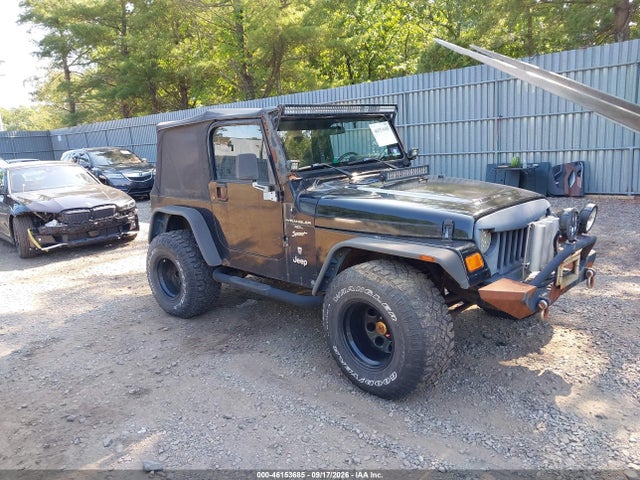 Продаж на аукціоні авто 2001 Jeep Wrangler Sport, vin: 1J4FA49S81P324738, номер лоту: 46153685