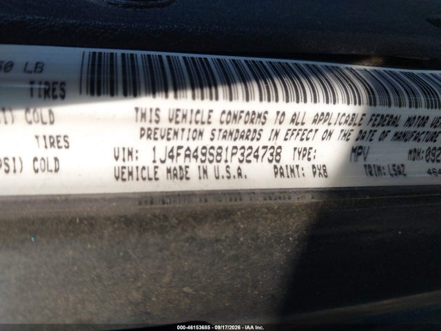 Aukcja sprzedaży 2001 Jeep Wrangler Sport, vin: 1J4FA49S81P324738, numer aukcji: 46153685