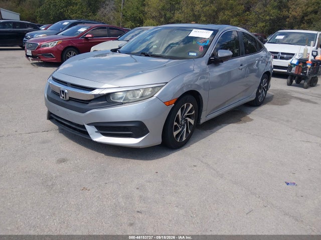 46153737 :رقم المزاد ، 19XFC2F75GE047253 vin ، 2016 Honda Civic Ex مزاد بيع