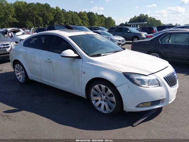 2011 Buick Regal Cxl Turbo Russelsheim მანქანა იყიდება აუქციონზე, vin: W04G15GV4B1082090, აუქციონის ნომერი: 46153765
