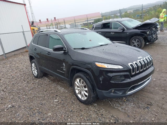 46153770 :رقم المزاد ، 1C4PJMDB9HW655720 vin ، 2017 Jeep Cherokee Limited 4x4 مزاد بيع