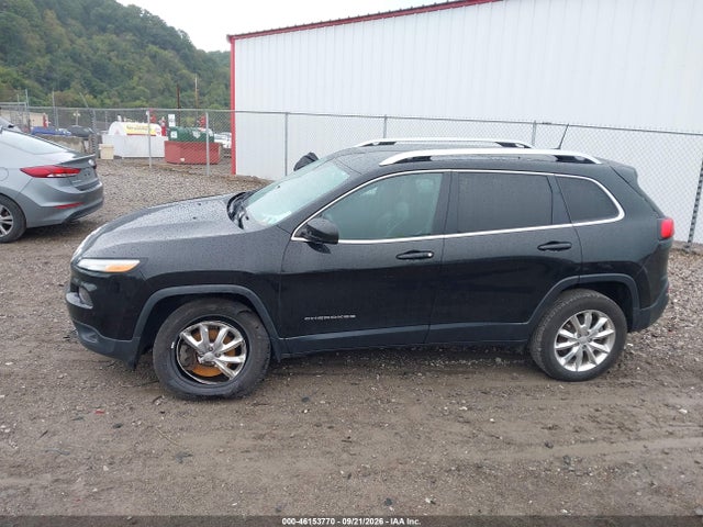 46153770 :رقم المزاد ، 1C4PJMDB9HW655720 vin ، 2017 Jeep Cherokee Limited 4x4 مزاد بيع