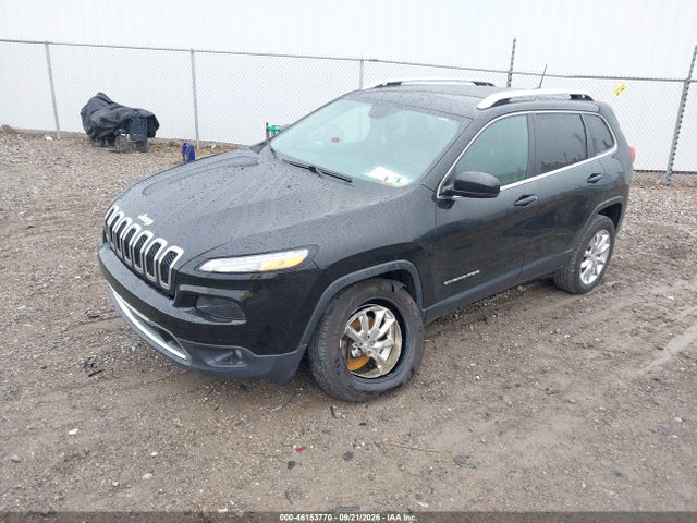 46153770 :رقم المزاد ، 1C4PJMDB9HW655720 vin ، 2017 Jeep Cherokee Limited 4x4 مزاد بيع