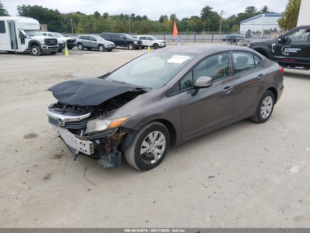 Продажа на аукционе авто 2012 Honda Civic Lx, vin: 2HGFB2F57CH529269, номер лота: 46153919