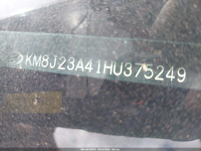 Продажа на аукционе авто 2017 Hyundai Tucson Se, vin: KM8J23A41HU375249, номер лота: 46153976