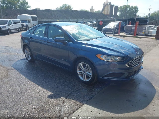 Продажа на аукционе авто 2018 Ford Fusion Hybrid S, vin: 3FA6P0UU6JR278878, номер лота: 46153979