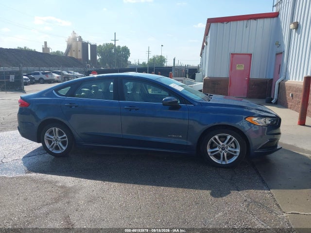 Продажа на аукционе авто 2018 Ford Fusion Hybrid S, vin: 3FA6P0UU6JR278878, номер лота: 46153979