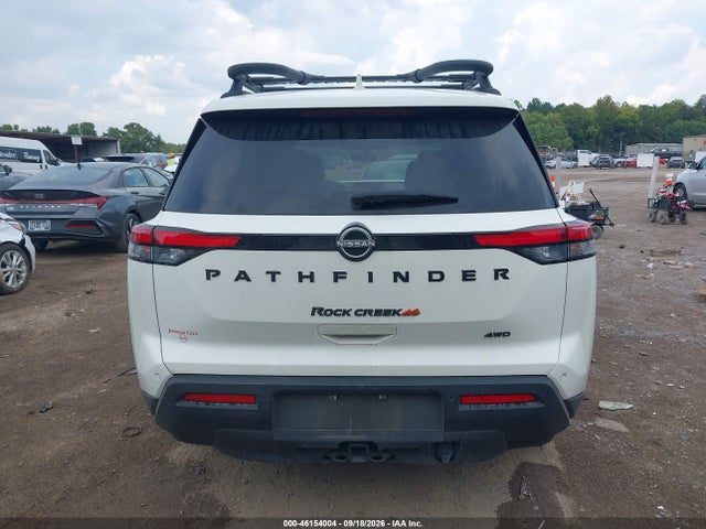 46154004 :رقم المزاد ، 5N1DR3BD3SC247924 vin ، 2025 Nissan Pathfinder Rock Creek 4wd مزاد بيع
