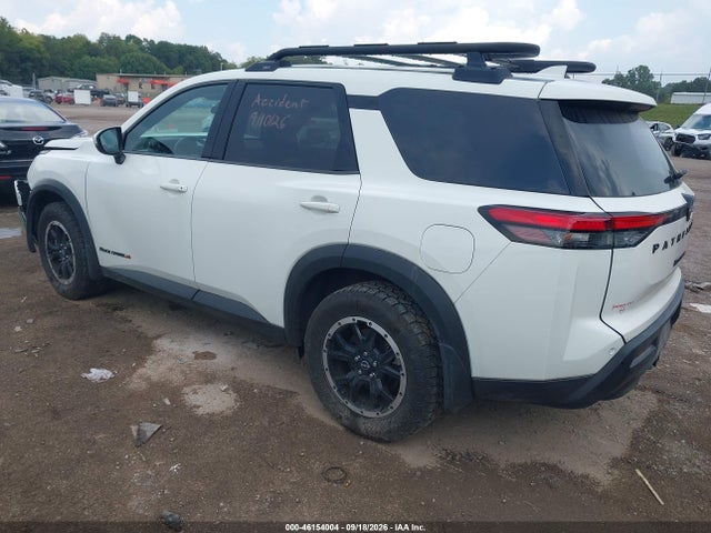 46154004 :رقم المزاد ، 5N1DR3BD3SC247924 vin ، 2025 Nissan Pathfinder Rock Creek 4wd مزاد بيع