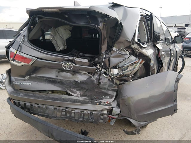 46154046 :رقم المزاد ، 5TDKKRFH5GS163352 vin ، 2016 Toyota Highlander Xle V6 مزاد بيع