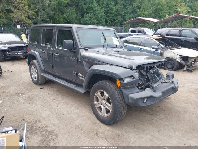 Продаж на аукціоні авто 2018 Jeep Wrangler Unlimited Sport S 4x4, vin: 1C4HJXDGXJW305469, номер лоту: 46154165