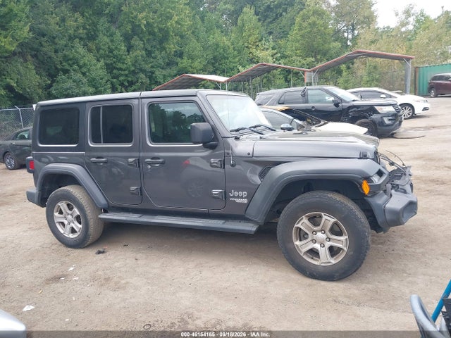 Продажа на аукционе авто 2018 Jeep Wrangler Unlimited Sport S 4x4, vin: 1C4HJXDGXJW305469, номер лота: 46154165