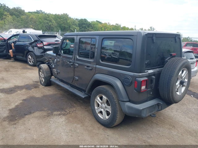 Продажа на аукционе авто 2018 Jeep Wrangler Unlimited Sport S 4x4, vin: 1C4HJXDGXJW305469, номер лота: 46154165