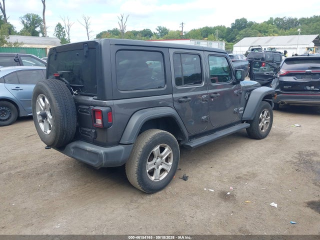 Продажа на аукционе авто 2018 Jeep Wrangler Unlimited Sport S 4x4, vin: 1C4HJXDGXJW305469, номер лота: 46154165