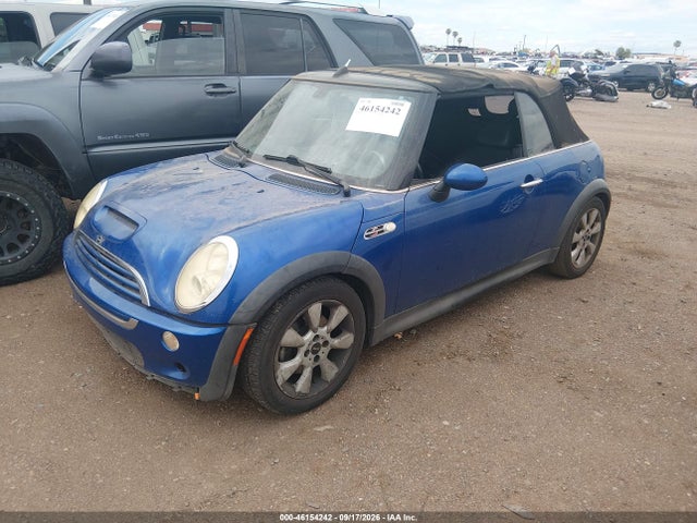 46154242 :رقم المزاد ، WMWRH335X5TK56142 vin ، 2005 Mini Cooper S مزاد بيع