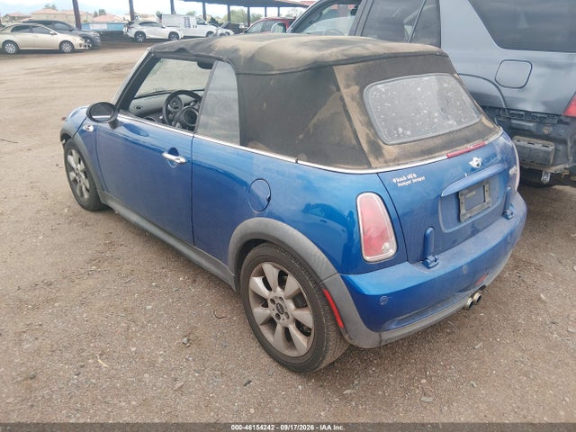 46154242 :رقم المزاد ، WMWRH335X5TK56142 vin ، 2005 Mini Cooper S مزاد بيع