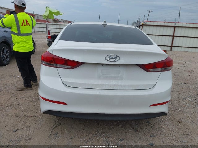 46154243 :رقم المزاد ، 5NPD84LF5JH278303 vin ، 2018 Hyundai Elantra Value Edition مزاد بيع