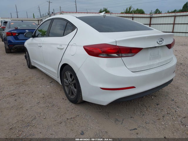 46154243 :رقم المزاد ، 5NPD84LF5JH278303 vin ، 2018 Hyundai Elantra Value Edition مزاد بيع