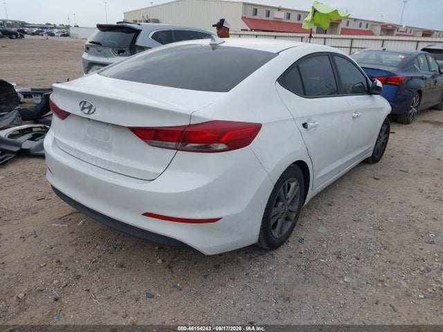 46154243 :رقم المزاد ، 5NPD84LF5JH278303 vin ، 2018 Hyundai Elantra Value Edition مزاد بيع