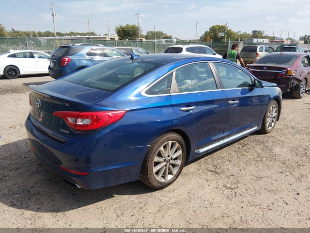 Продажа на аукционе авто 2017 Hyundai Sonata Limited, vin: 5NPE34AF6HH553273, номер лота: 46154247
