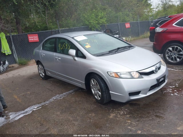 2009 Honda Civic Lx მანქანა იყიდება აუქციონზე, vin: 1HGFA16529L007920, აუქციონის ნომერი: 46154356