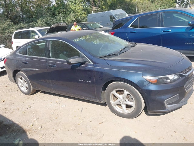 2017 Chevrolet Malibu Ls მანქანა იყიდება აუქციონზე, vin: 1G1ZB5STXHF109833, აუქციონის ნომერი: 46154365