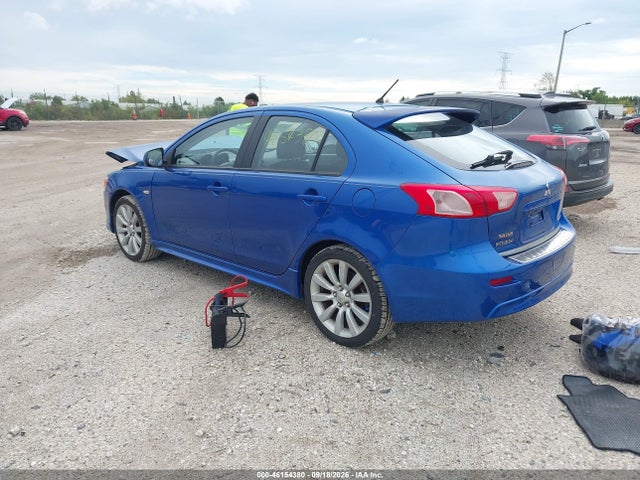 46154380 :رقم المزاد ، JA32X8HW9AU010871 vin ، 2010 Mitsubishi Lancer Sportback Gts مزاد بيع
