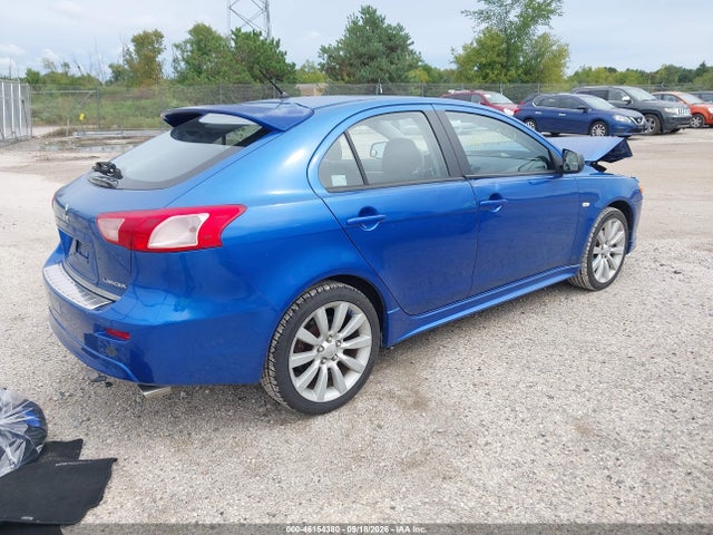 46154380 :رقم المزاد ، JA32X8HW9AU010871 vin ، 2010 Mitsubishi Lancer Sportback Gts مزاد بيع