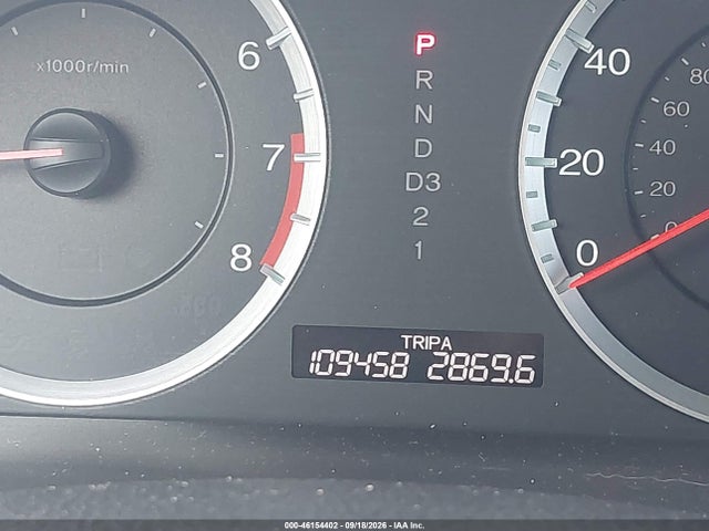 2012 Honda Accord 2.4 Lx მანქანა იყიდება აუქციონზე, vin: 1HGCP2F3XCA039698, აუქციონის ნომერი: 46154402