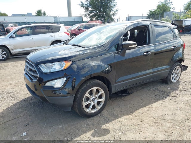 2020 Ford Ecosport Se მანქანა იყიდება აუქციონზე, vin: MAJ6S3GL6LC346570, აუქციონის ნომერი: 46154481