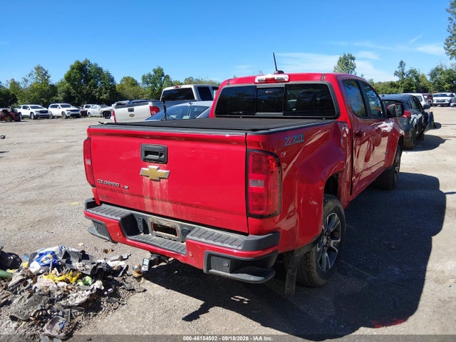 46154502 :رقم المزاد ، 1GCGTDEN0L1210209 vin ، 2020 Chevrolet Colorado 4wd  Short Box Z71 مزاد بيع