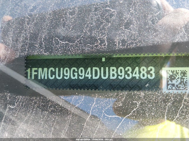Aukcja sprzedaży 2013 Ford Escape Se, vin: 1FMCU9G94DUB93483, numer aukcji: 46154504