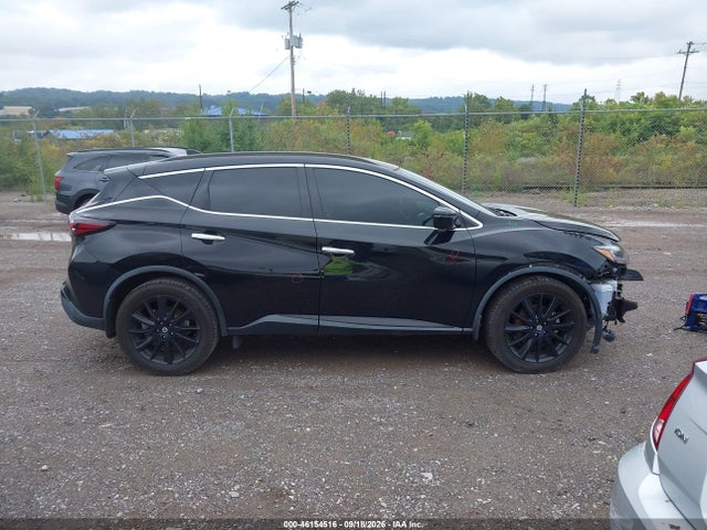 2022 Nissan Murano Sv Fwd მანქანა იყიდება აუქციონზე, vin: 5N1AZ2BJ8NC107486, აუქციონის ნომერი: 46154516