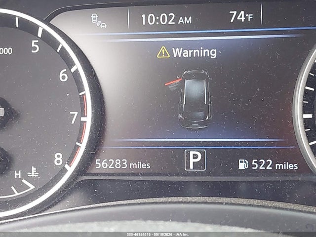 2022 Nissan Murano Sv Fwd მანქანა იყიდება აუქციონზე, vin: 5N1AZ2BJ8NC107486, აუქციონის ნომერი: 46154516
