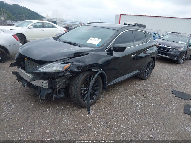 2022 Nissan Murano Sv Fwd მანქანა იყიდება აუქციონზე, vin: 5N1AZ2BJ8NC107486, აუქციონის ნომერი: 46154516